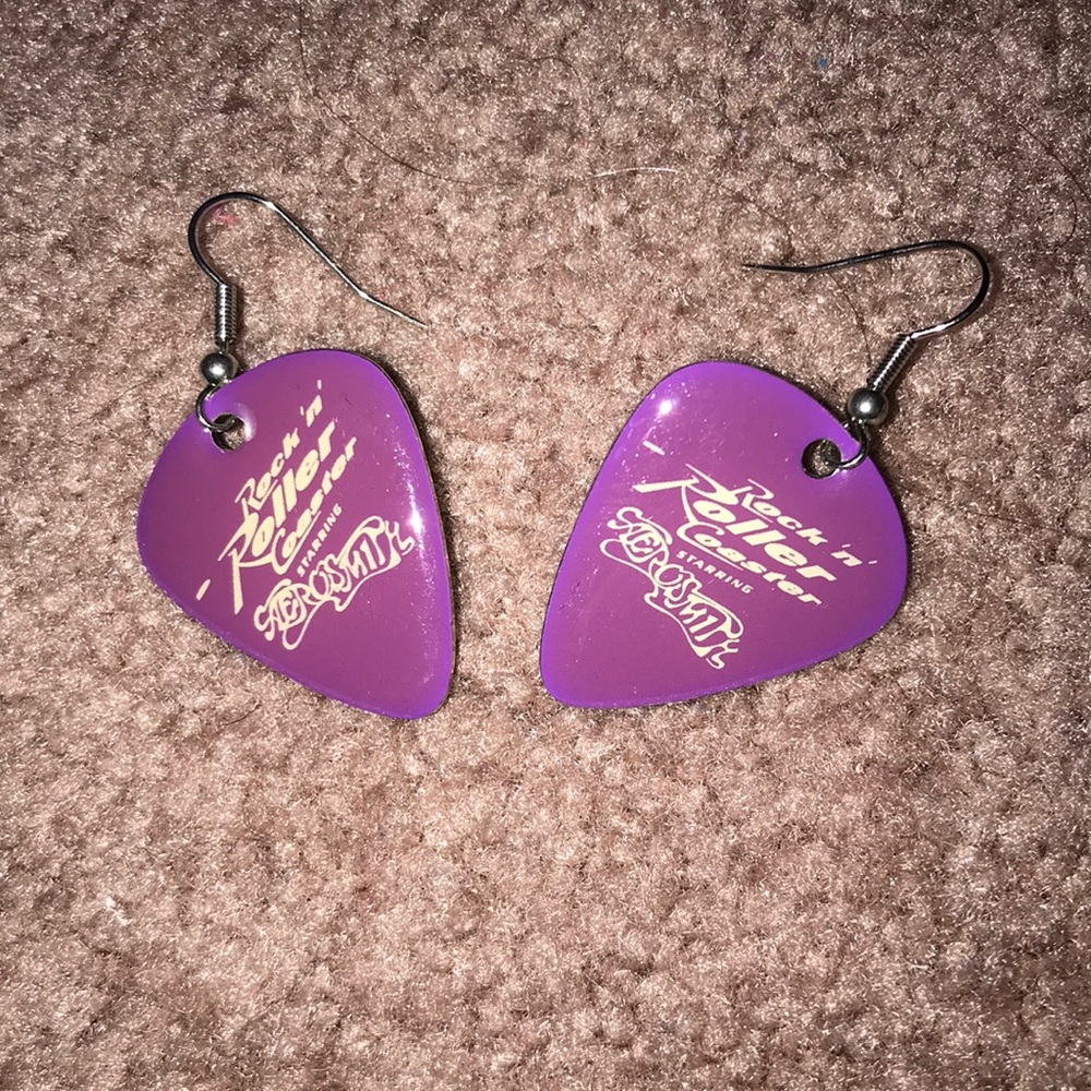 Rock n roller coaster Disney earring